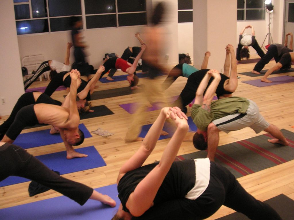 outdoor yoga