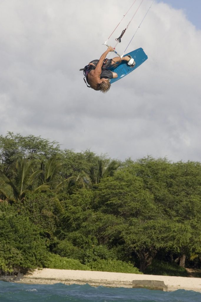 kitesurfing