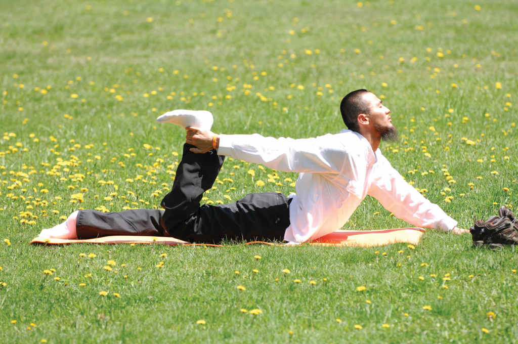 outdoor yoga