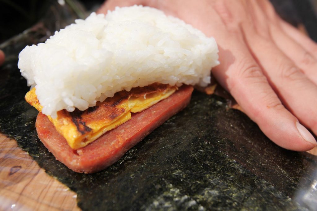 trail recipes spam musubi