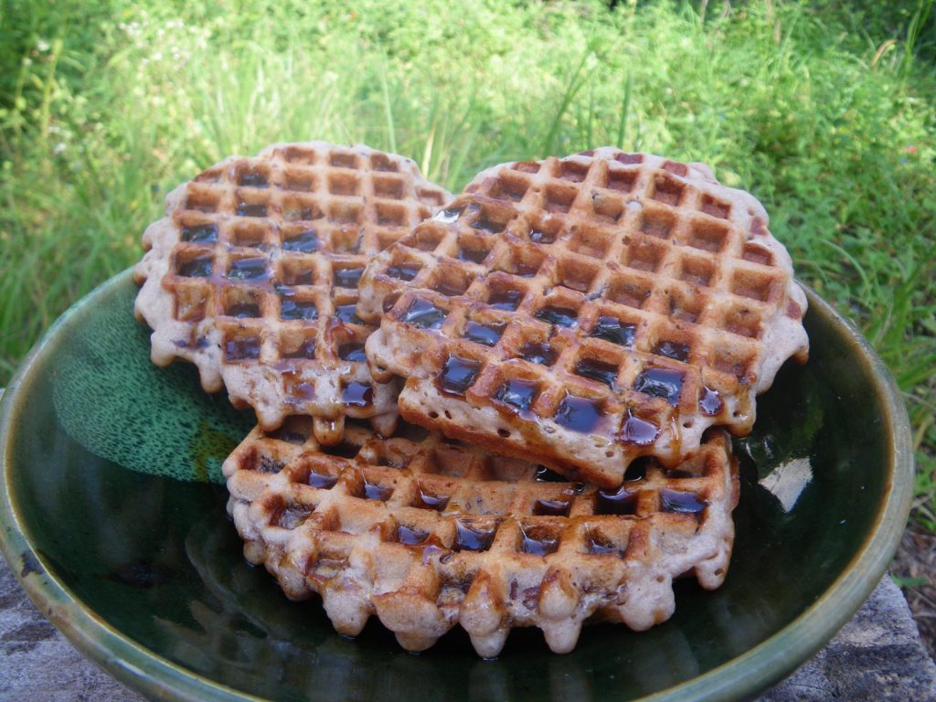 trail recipes azuki waffles