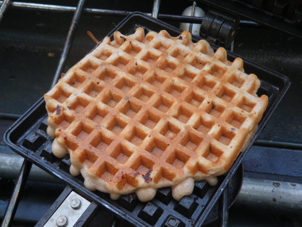 trail recipes azuki waffles