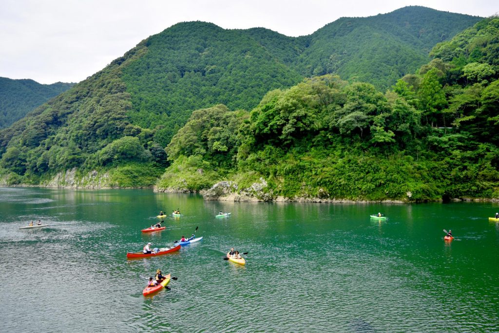 Shimanto River Kochi Shikoku Japan