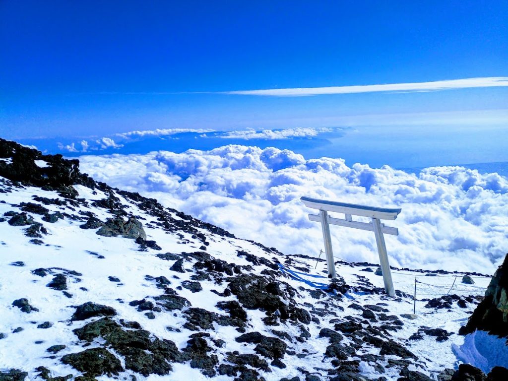 Climbing Mt. Fuji Outdoor Japan