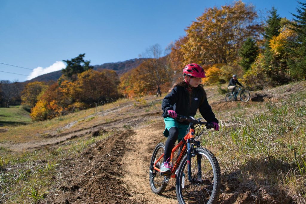 Madarao Mountain Biking Autumn Nagano