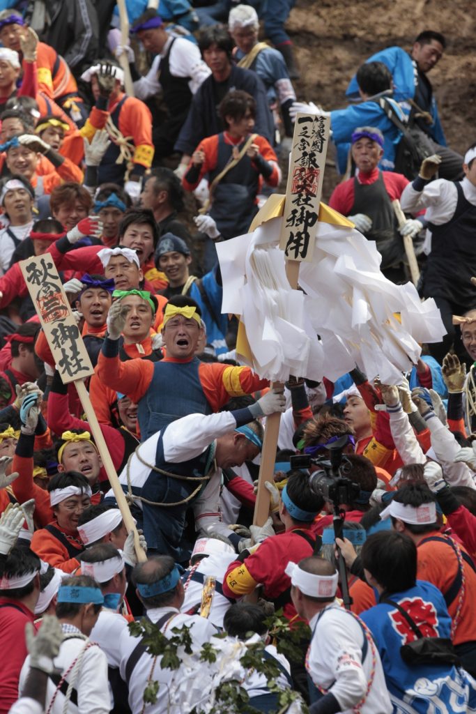 Onbashira Matsuri Japan Nagano Festival