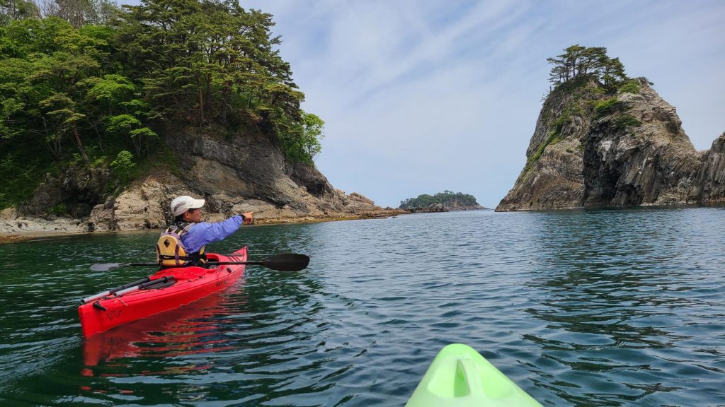 iwate sea kayaking quinlan faris outdoor japan